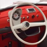 Modello della Fiat 500 cruscotto