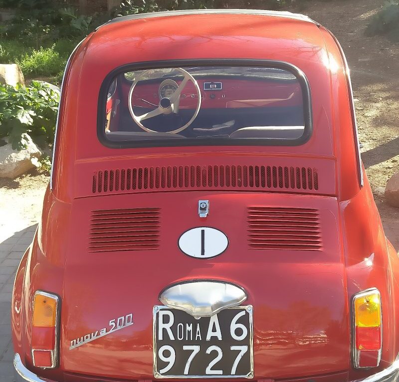 La Fiat 500 di Pfiano