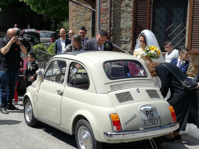 La fiat 500 di Antonella