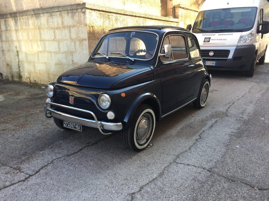 La Fiat 500 di Leonardo