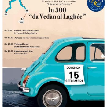 Fiat 500 in Brianza: Partecipa al Raduno del 15 Settembre!