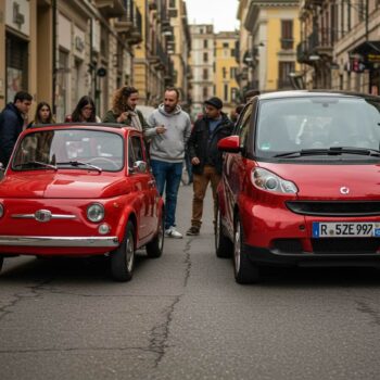 Fiat 500 negli anni ‘80 o Smart oggi? Un confronto tra epoche!